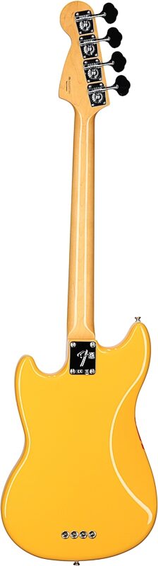 Fender Vintera II '70s Mustang Electric Bass (with Gig Bag), Competition Orange, Full Straight Back