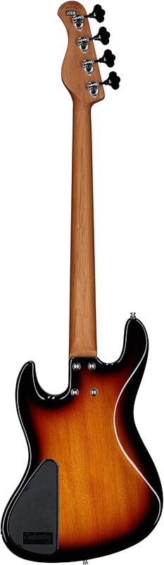 Sadowsky MetroExpress MV4 Electric Bass, Maple Fingerboard (with Gig Bag), Sunburst, Full Straight Back