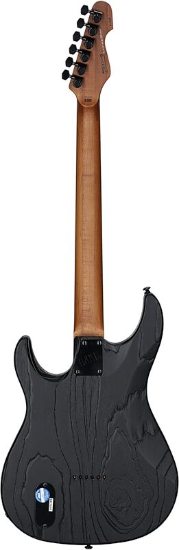 ESP LTD Deluxe SN-1 HT Electric Guitar, Black Blast, Full Straight Back