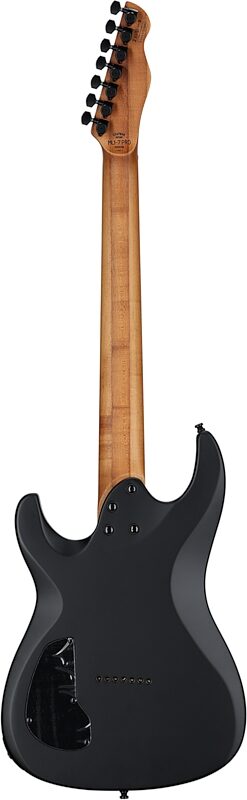 Chapman ML1-7 Pro Modern Electric Guitar, 7-String, Cyber Black Metallic, Full Straight Back