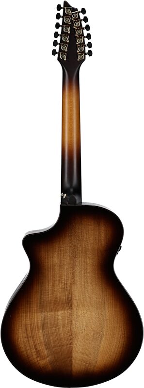 Breedlove Artista Pro Concert CE 12-String Acoustic-Electric Guitar (with Case), Amber, Full Straight Back