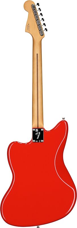 Fender Player II Jazzmaster Electric Guitar, with Rosewood Fingerboard, Coral Red, Full Straight Back