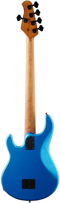 Ernie Ball Music Man StingRay 5 Special HH Electric Bass (with Case), Speed Blue, Full Straight Back