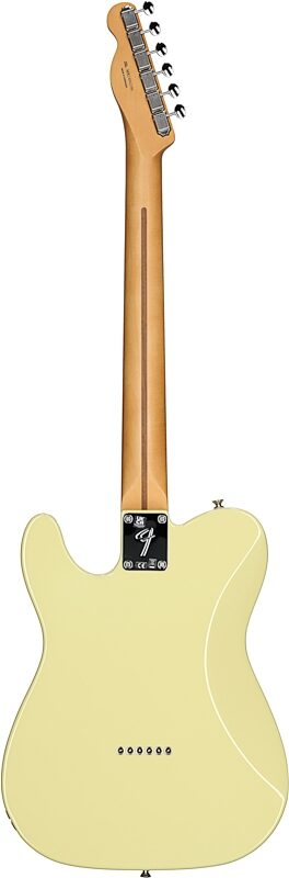 Fender Player II Telecaster HH Electric Guitar, with Maple Fingerboard, Hialeah Yellow, Full Straight Back