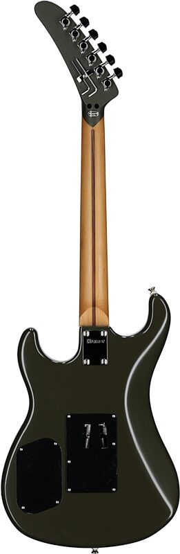 Kramer 84 HH FR Electric Guitar, Maple Fingerboard (with Gig Bag), Atlas Green, Full Straight Back