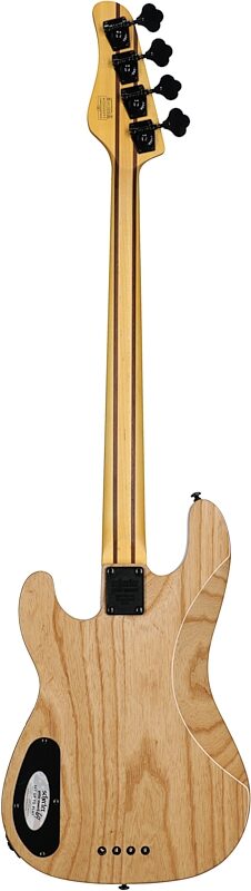 Schecter Michael Anthony MA-4 Electric Bass, Gloss Natural, Full Straight Back