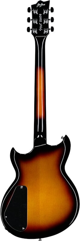 Reverend Bob Balch Signature Electric Guitar, 3-Tone Sunburst, Full Straight Back