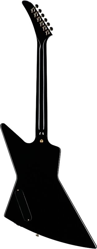 Gibson Exclusive '70s Explorer Electric Guitar (with Case), Ebony, Full Straight Back