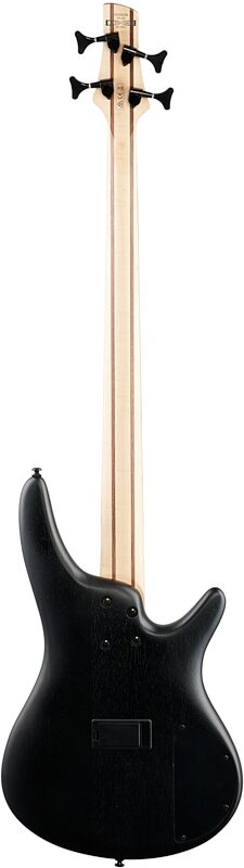 Ibanez SR300EBL Electric Bass, Left-Handed, Weathered Black, Full Straight Back