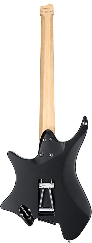 Strandberg Boden Classic NX 6 Tremolo Electric Guitar (with Gig Bag), Black, Full Straight Back