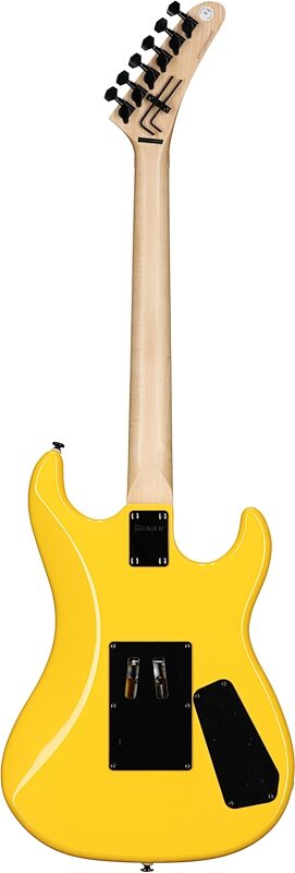 Kramer Baretta Original Series Electric Guitar, Left-Handed, Bumblebee Yellow, Full Straight Back