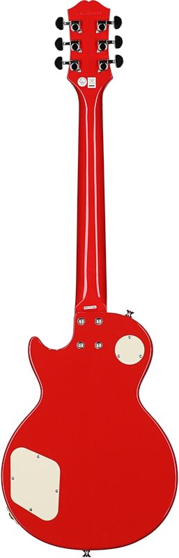 Epiphone Power Player Les Paul Electric Guitar (with Gig Bag), Lava Red, USED, Blemished, Full Straight Back