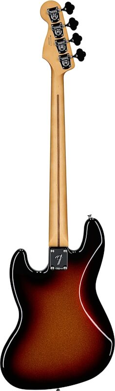 Fender Player II Jazz Electric Bass, with Rosewood Fingerboard, Sparkle 3-Color Sunburst, Full Straight Back