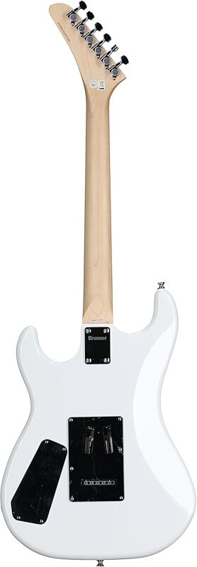 Kramer Baretta Special Electric Guitar, White, Full Straight Back