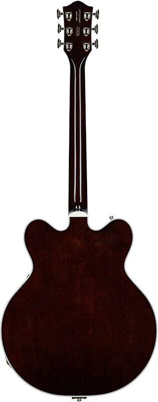 Gretsch G6122TG Players Edition Country Gentleman Electric Guitar (with Case), Walnut, Full Straight Back