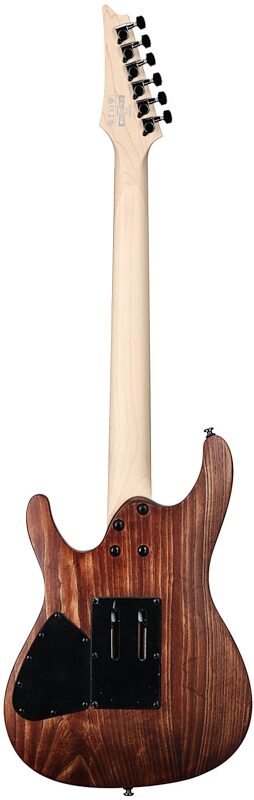 Ibanez S520AH Electric Guitar, Antique Brown Stained, Full Straight Back