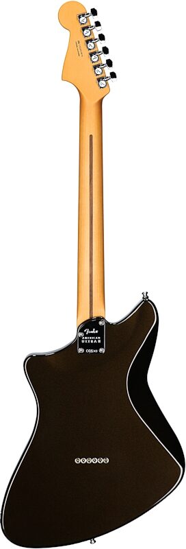 Fender American Ultra II Meteora Electric Guitar, Ebony Fingerboard (with Case), Texas Tea, Full Straight Back
