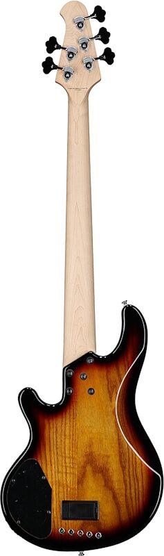 Lakland Skyline 55-01 Electric Bass, 5-String, 3-Tone Sunburst, Full Straight Back