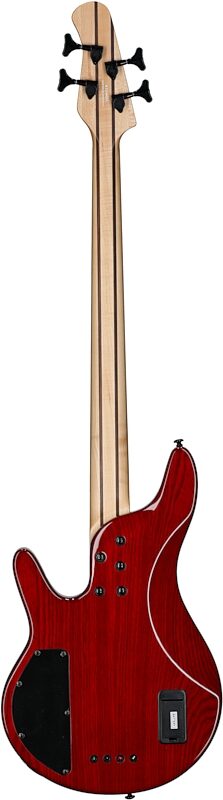 Michael Kelly Pinnacle 4 Electric Bass, Cherry Burl, Full Straight Back