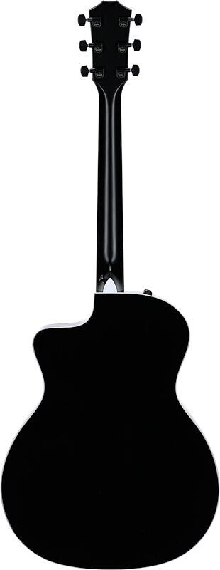 Taylor 214ce-SE Grand Auditorium Acoustic-Electric Guitar (with AeroCase), Grey, Full Straight Back