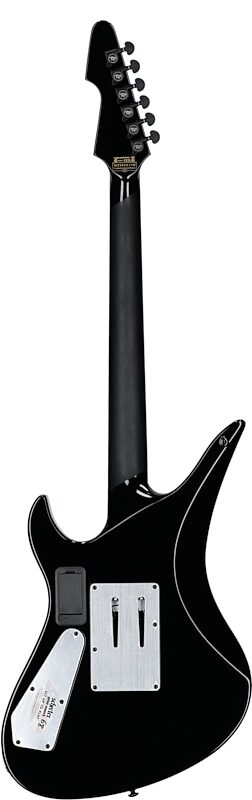 Schecter Avenger FR Przym Palladium Electric Guitar, Gloss Black, Full Straight Back