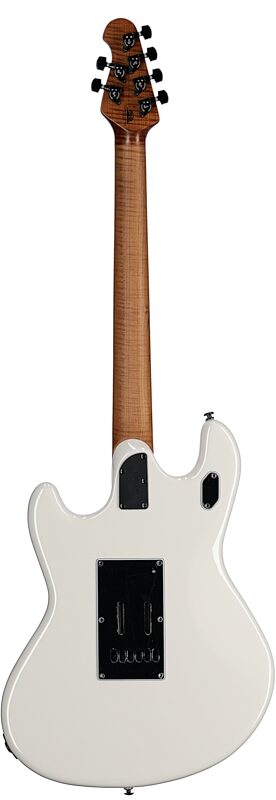 Ernie Ball Music Man StingRay RS Electric Guitar (with Case), Limestone, Full Straight Back
