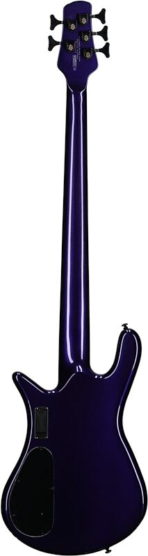 Spector NS Dimension HP Multi-Scale 5-String Bass Guitar (with Bag), Plum Crazy, Full Straight Back