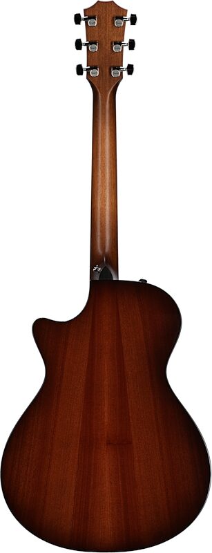 Taylor 512ce Grand Auditorium Acoustic-Electric Guitar (with Case), Urban Iron Bark, Full Straight Back
