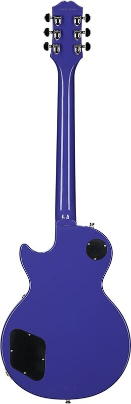 Epiphone Exclusive Les Paul Standard 60s Electric Guitar, Purple Sparkle, Full Straight Back