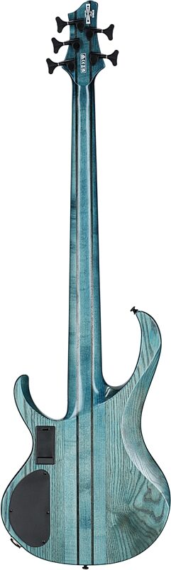 Ibanez BTB945 Electric Bass, 5-String, Cosmic Blue Low Gloss, Full Straight Back