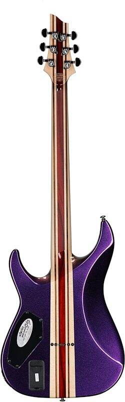 Schecter C1 SLS Custom Electric Guitar, Hollywood Supernova Metallic, Full Straight Back
