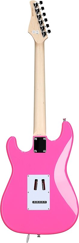 Kramer Focus VT-211S Electric Guitar, Neon Pink, Blemished, Full Straight Back