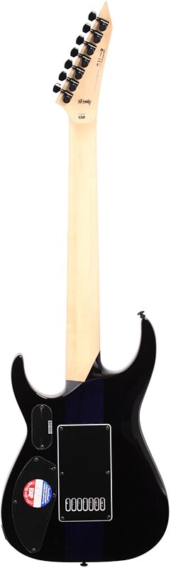 ESP LTD Brian Head Welch SH-7 Electric Guitar, 7-String (with Case), See-Thru Purple, Full Straight Back