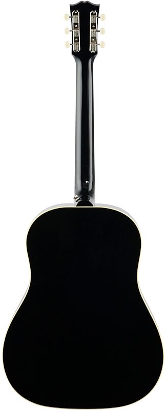 Gibson '50s J-45 Original Acoustic-Electric Guitar (with Case), Ebony, Full Straight Back