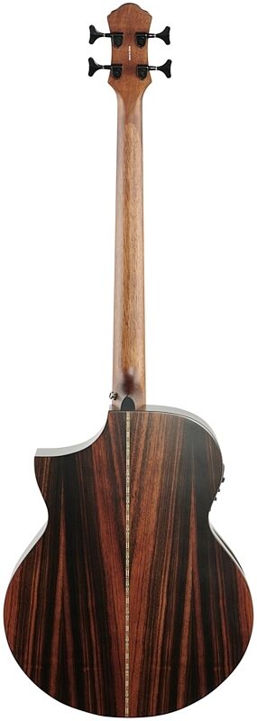 Michael Kelly Dragonfly 4 Port Acoustic-Electric Bass Guitar, Ovangkol Fingerboard, Java, Full Straight Back