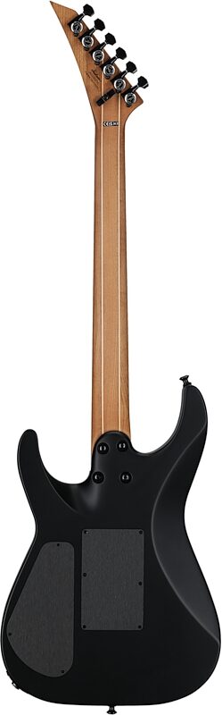 Jackson American Series Virtuoso Electric Guitar (with Case), Satin Black, Full Straight Back