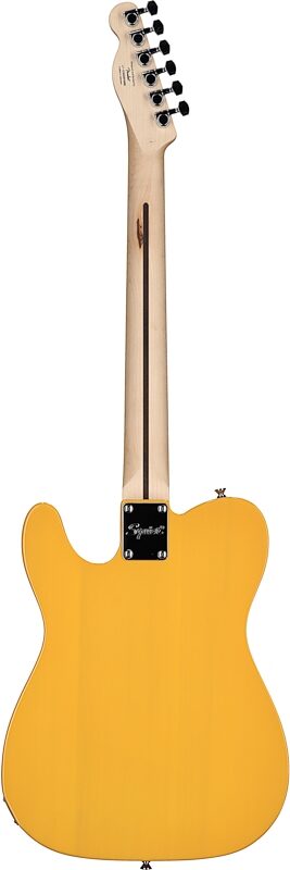 Squier Sonic Telecaster Electric Guitar, Butterscotch Blonde, Full Straight Back
