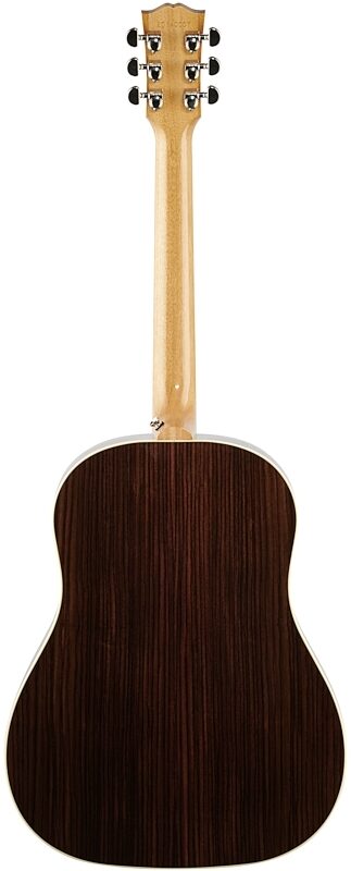 Gibson J-45 Studio Rosewood Acoustic-Electric Guitar (with Case), Antique Natural, Full Straight Back