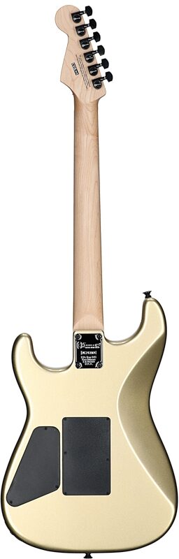 Charvel Pro-Mod Relic San Dimas ST1 HH Electric Guitar (with Gig Bag), Pharaoh Gold, Full Straight Back