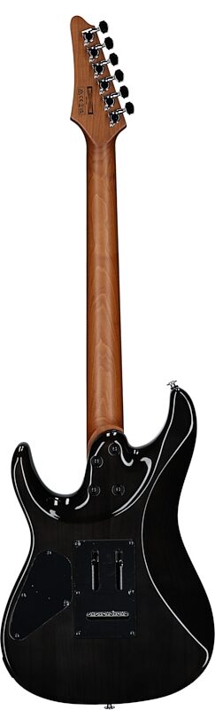 Ibanez AZ24S1F Electric Guitar, Transparent Black Sunburst, Full Straight Back