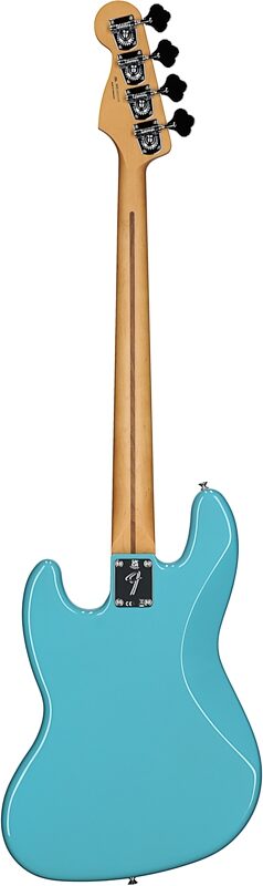 Fender Player II Jazz Electric Bass, with Rosewood Fingerboard, Aquatone Blue, Full Straight Back