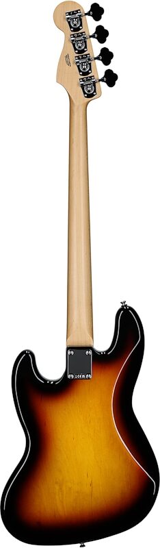 Fender Standard Jazz Bass Guitar, Laurel Fingerboard, 3-Color Sunburst, Full Straight Back