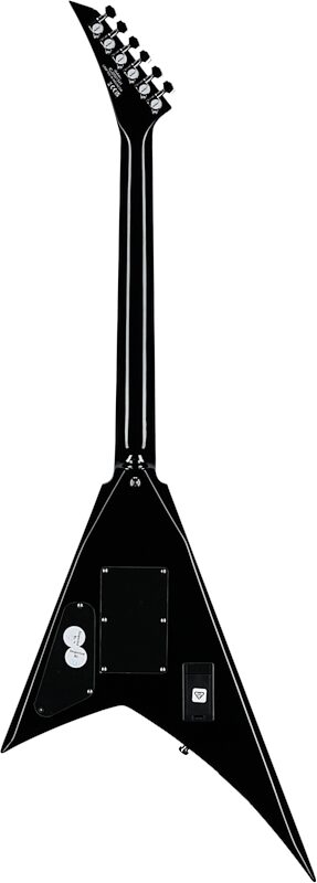 Jackson Limited Edition Pro Plus Pure Metal RR1A Rhoads Electric Guitar (with Gig Bag), Black, Full Straight Back