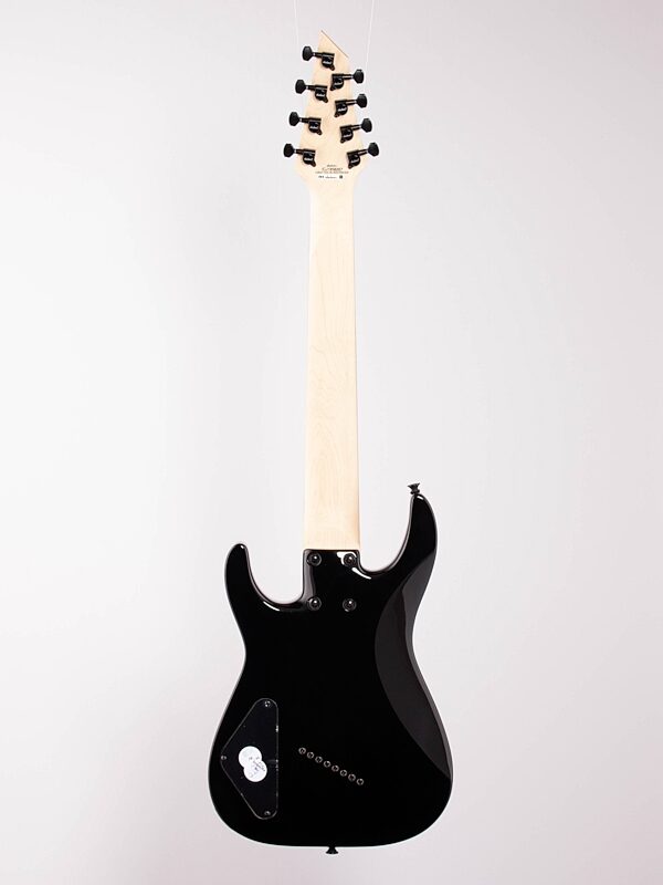 Jackson X Series Dinky DKAF8 MS Electric Guitar, 8-String, Black, Full Straight Back