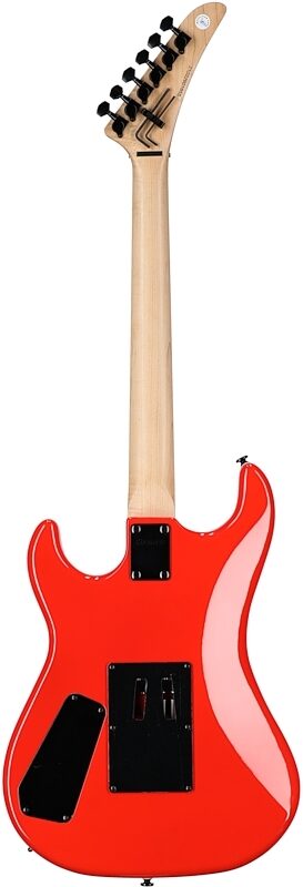 Kramer Baretta Graphics Electric Guitar (with EVH D-Tuna and Gig Bag), Danger Zone, Custom Graphics, Full Straight Back