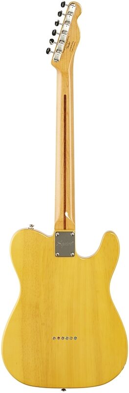 Squier Classic Vibe '50s Telecaster Electric Guitar, Left-Handed (with Maple Fingerboard), Butterscotch, Full Straight Back