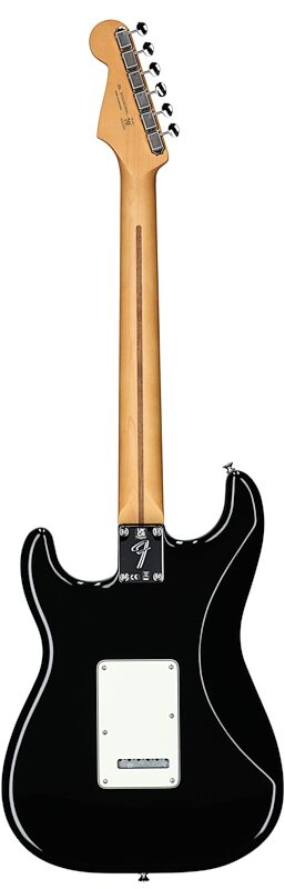 Fender Player II Stratocaster HSS Electric Guitar, with Maple Fingerboard, Black, Full Straight Back