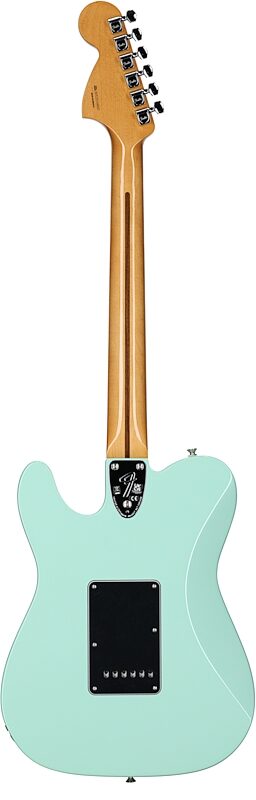 Fender Vintera II '70s Telecaster Deluxe Electric Guitar (with Gig Bag), Surf Green, Full Straight Back