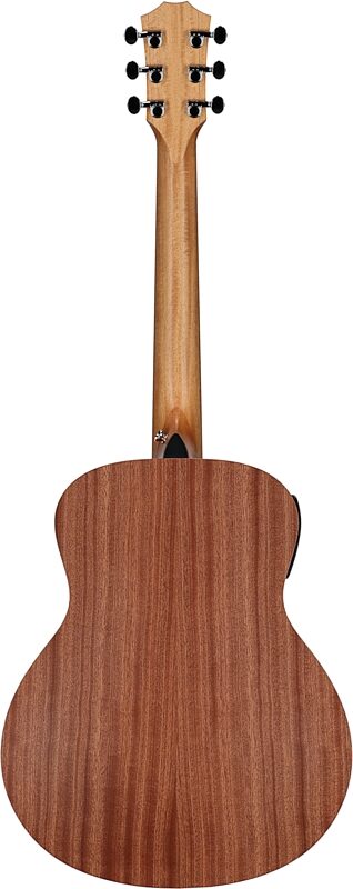 Taylor GS Mini-e Special Edition Mini Grand Symphony Acoustic-Electric Guitar (with Gig Bag), Blue Burst, Full Straight Back