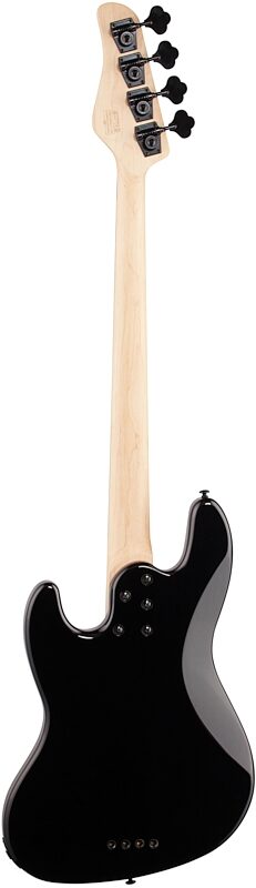 Schecter J4 Electric Bass, Gloss Black, Blemished, Full Straight Back